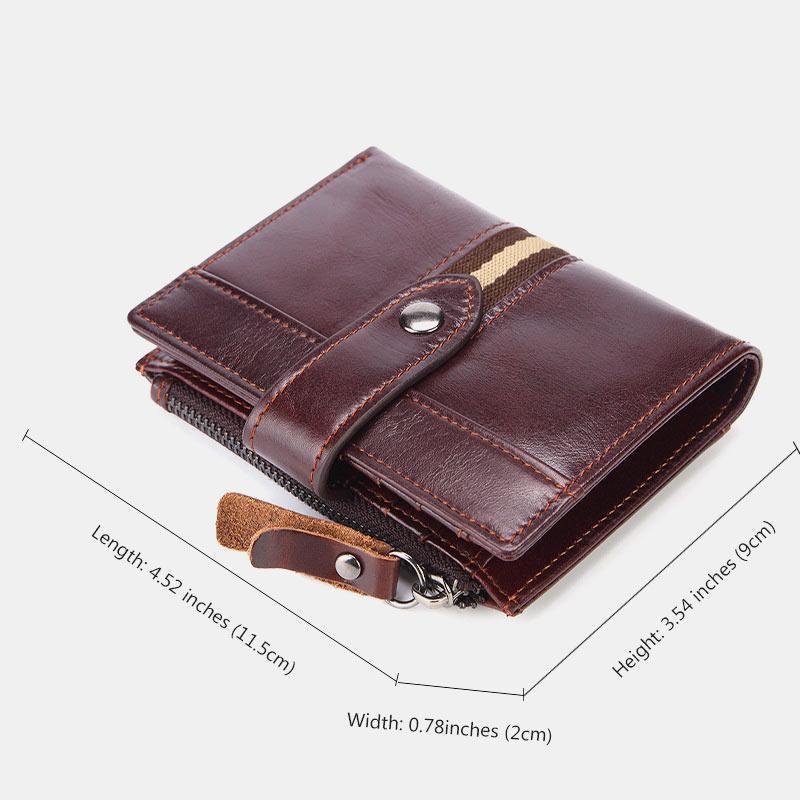 Genuine Leather Multifunctional  Wallet mySite